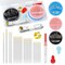 FIVEIZERO Premium Hand Sewing Needles Set,90-Count Assorted Embroidery Needles with threaders,Thread Removal Knife, Thimble,Soft Tape Measure for Hand Sewing Repair